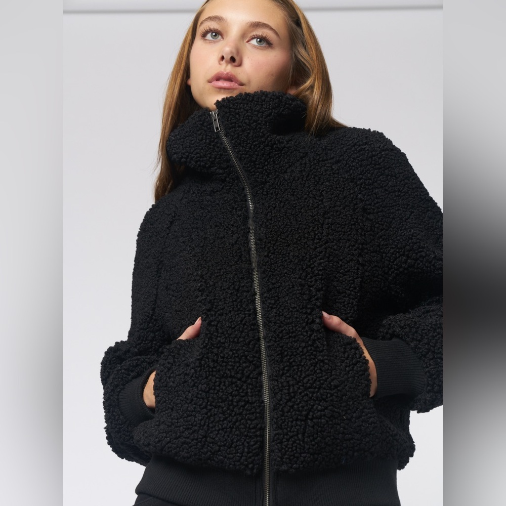 Apiece Apart Black Teddy Jacket